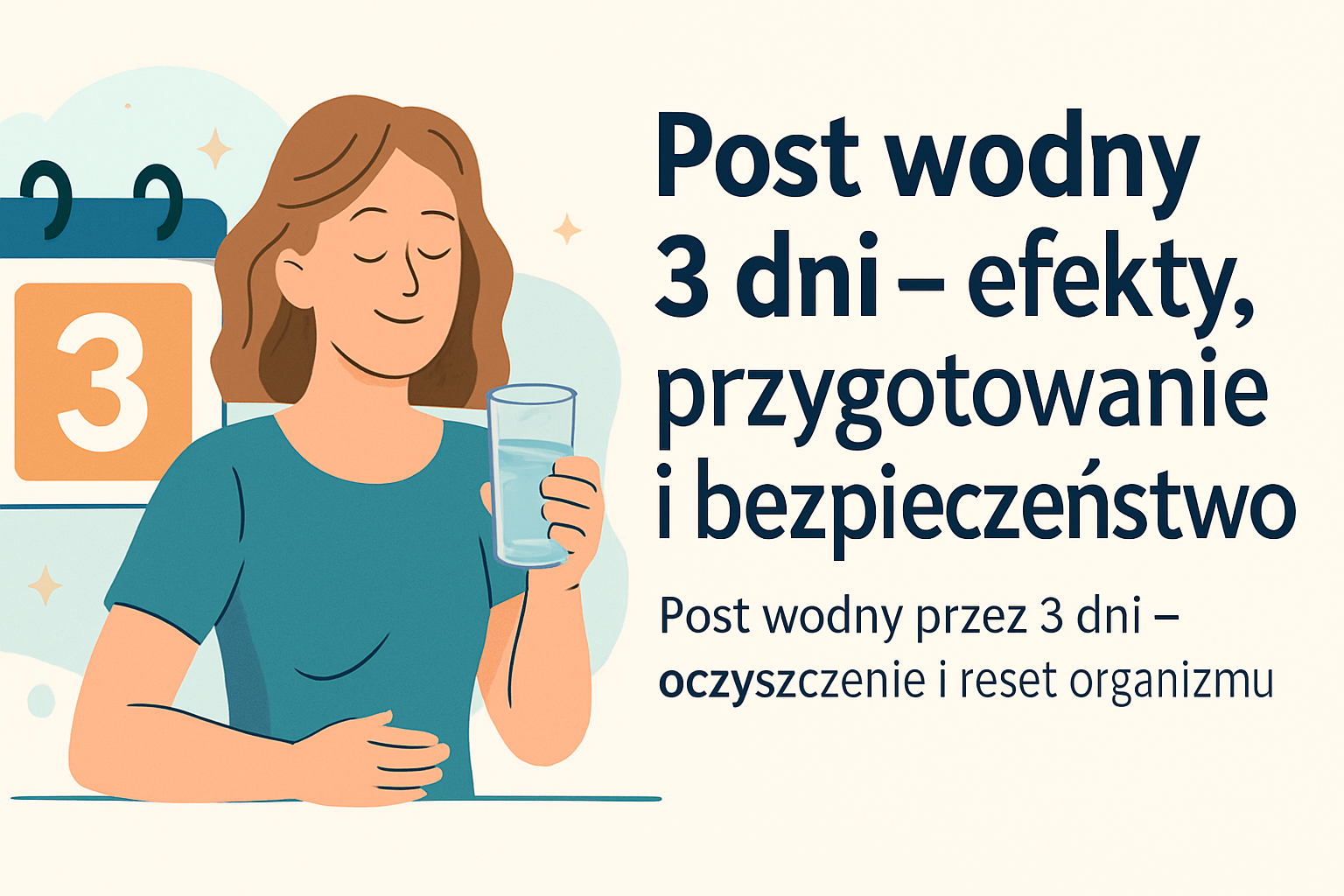 Post wodny 3 dni – efekty, przygotowanie i bezpieczeństwo