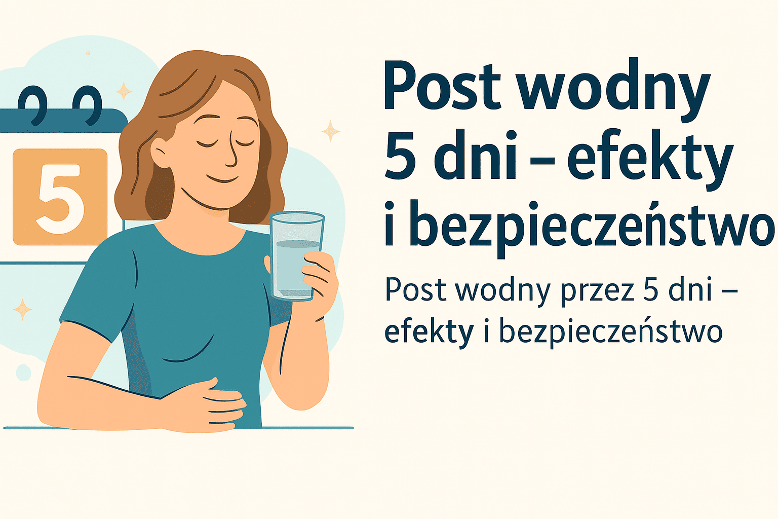 Post wodny 5 dni – efekty, przygotowanie i bezpieczeństwo