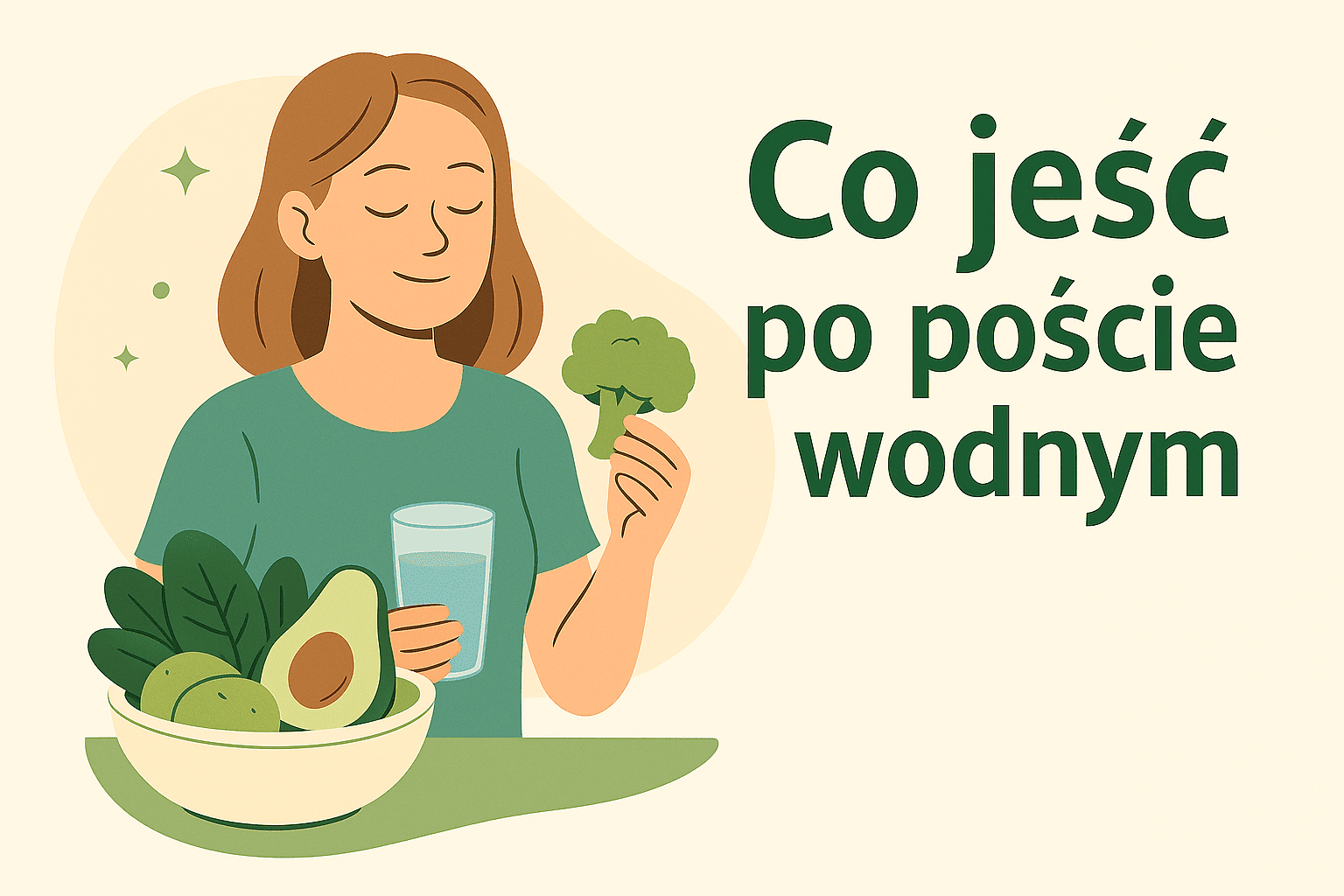 🥦 Co jeść po poście wodnym – plan powrotu do jedzenia krok po kroku